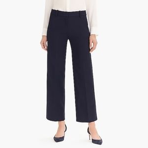 NWT J. Crew High-Rise Peyton Wide - Leg Pant in Four-Season Stretch